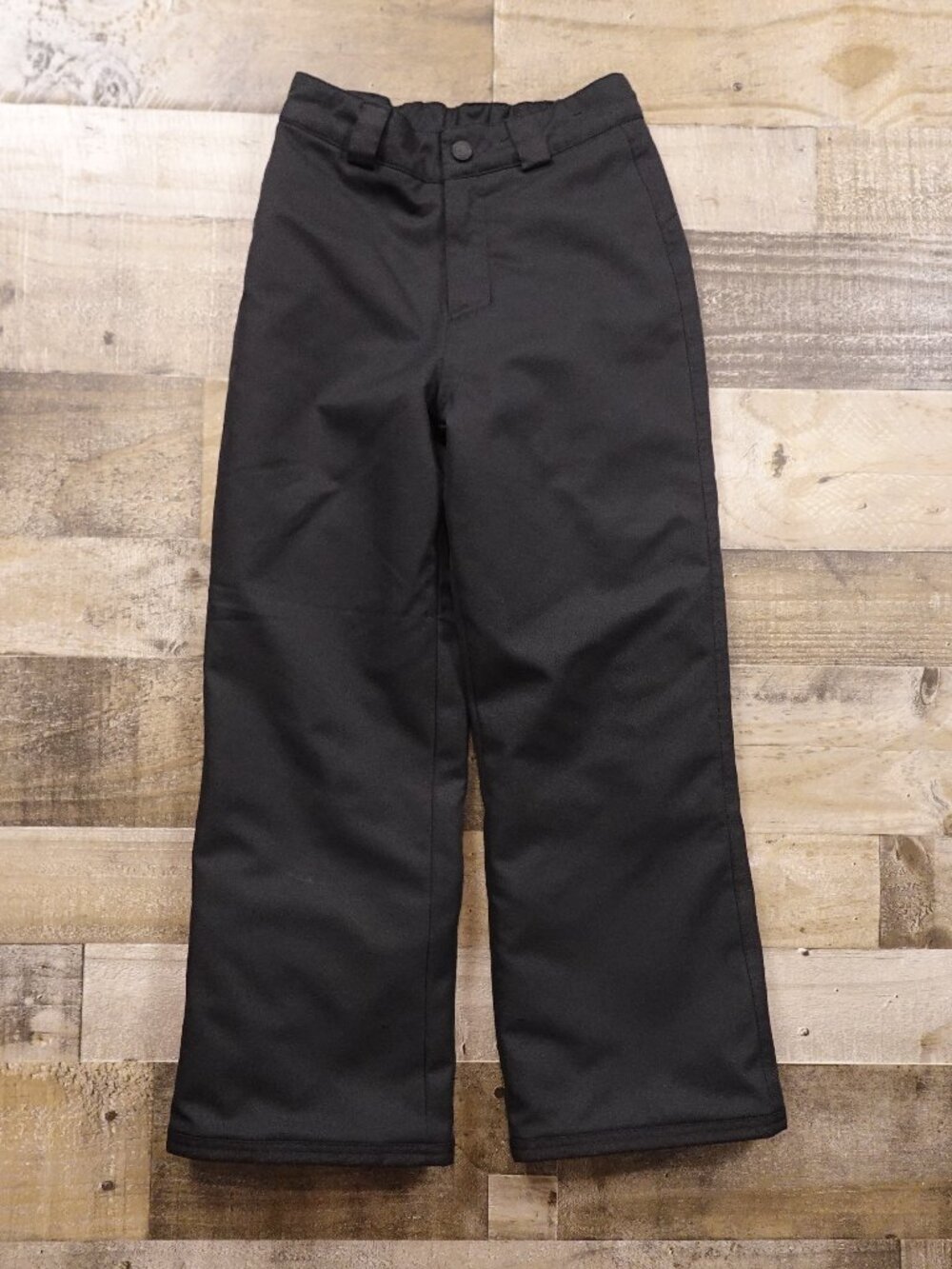 Obermeyer‎ Ski Snow Pants Youth Teen Small 8 Black Insulated Winter Waterproof